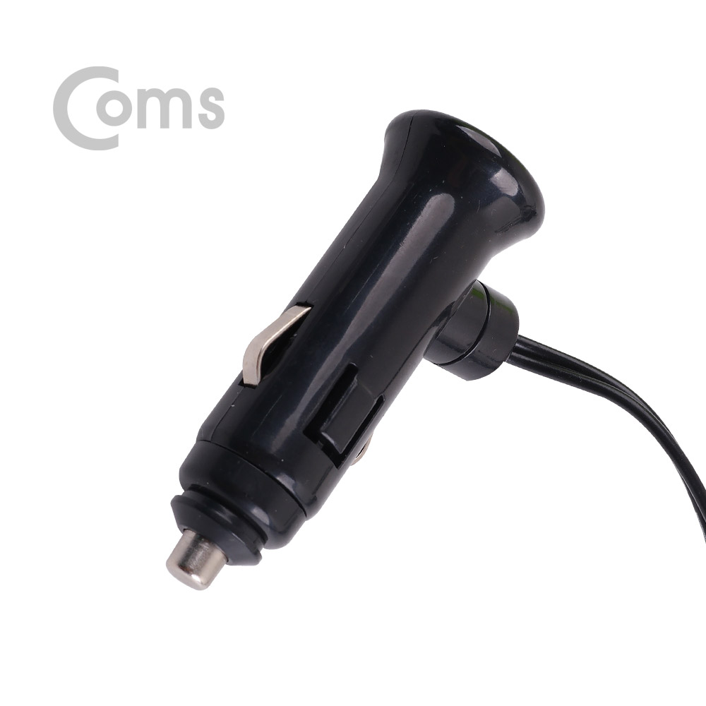 Coms 차량용 멀티 충전기 / 시거잭(시가잭) 소켓(4구) / USB 2Port / 60W출력