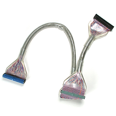 Coms IDE 하드 라운드 케이블 3P 60Cm - UDMA 133 규격