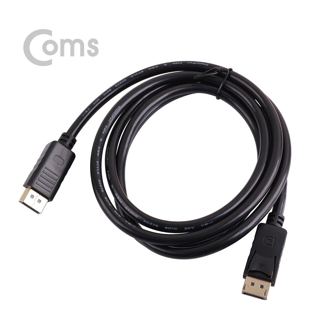 Coms 디스플레이 포트 케이블 1.8M/DisplayPort/DP