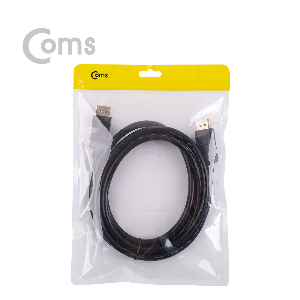 Coms 디스플레이 포트 케이블 1.8M/DisplayPort/DP