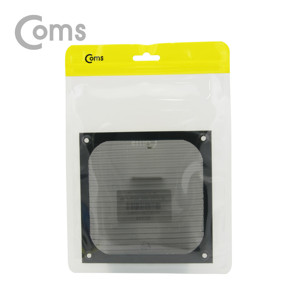 Coms 쿨러 필터(먼지 유입방지) Metal Black / 120mm