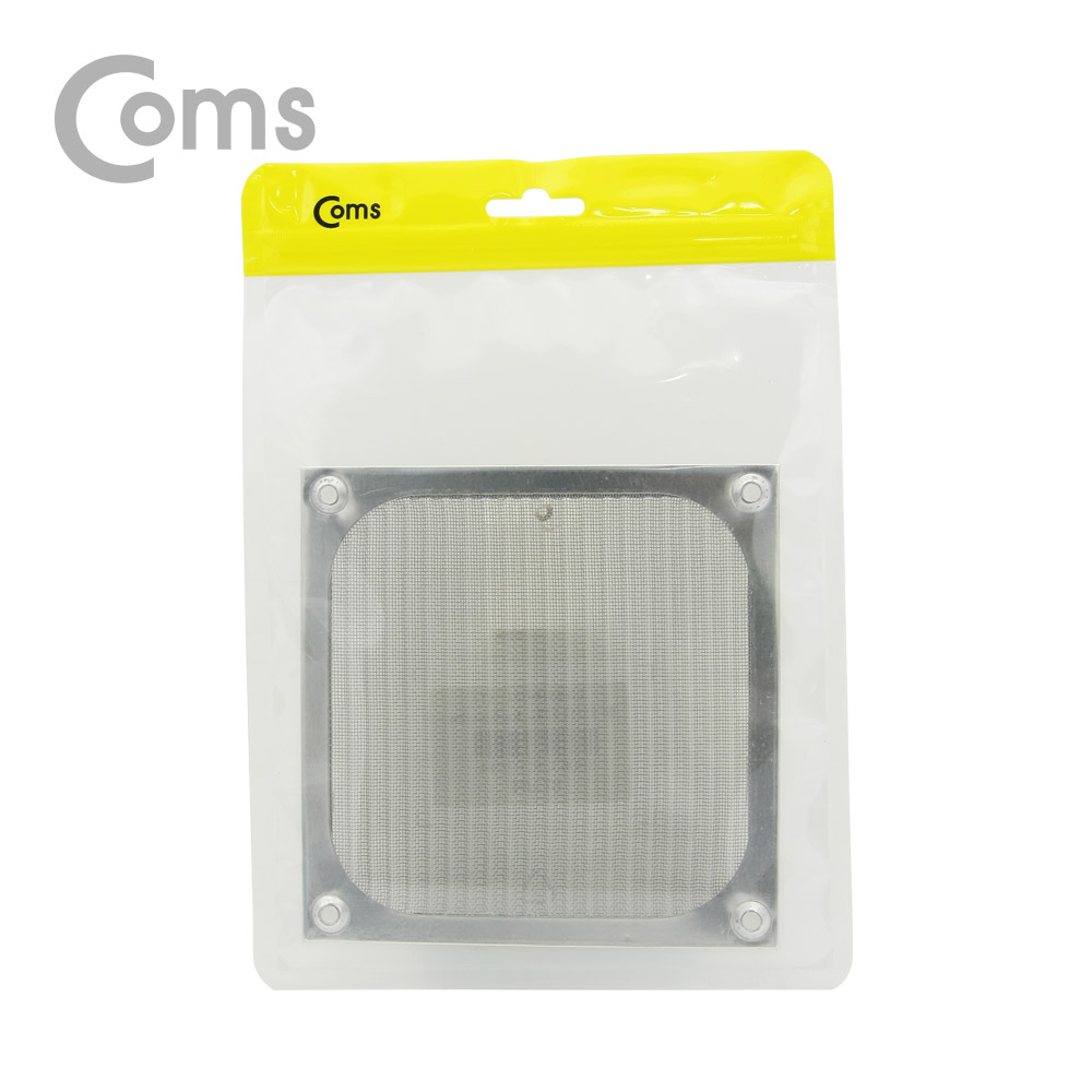 Coms 쿨러 필터(먼지 유입방지) Metal Silver / 120mm