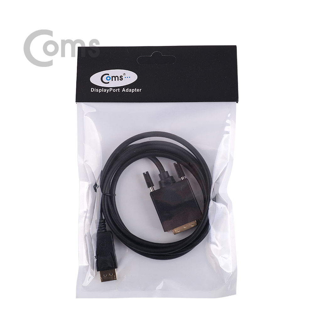 Coms 디스플레이 포트 케이블(DVI 변환) 1.8M/Display/DP