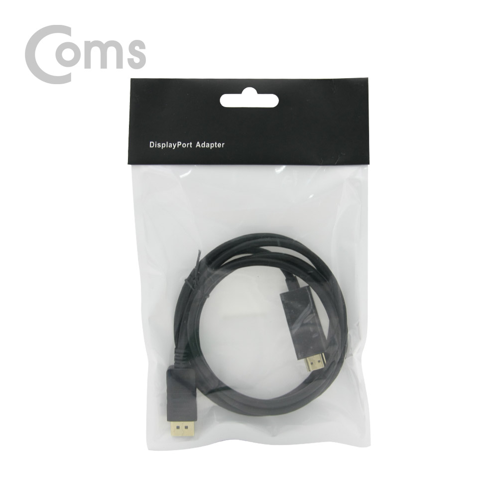 Coms 디스플레이 포트 to HDMI 변환 케이블 1.8M/Display/DP