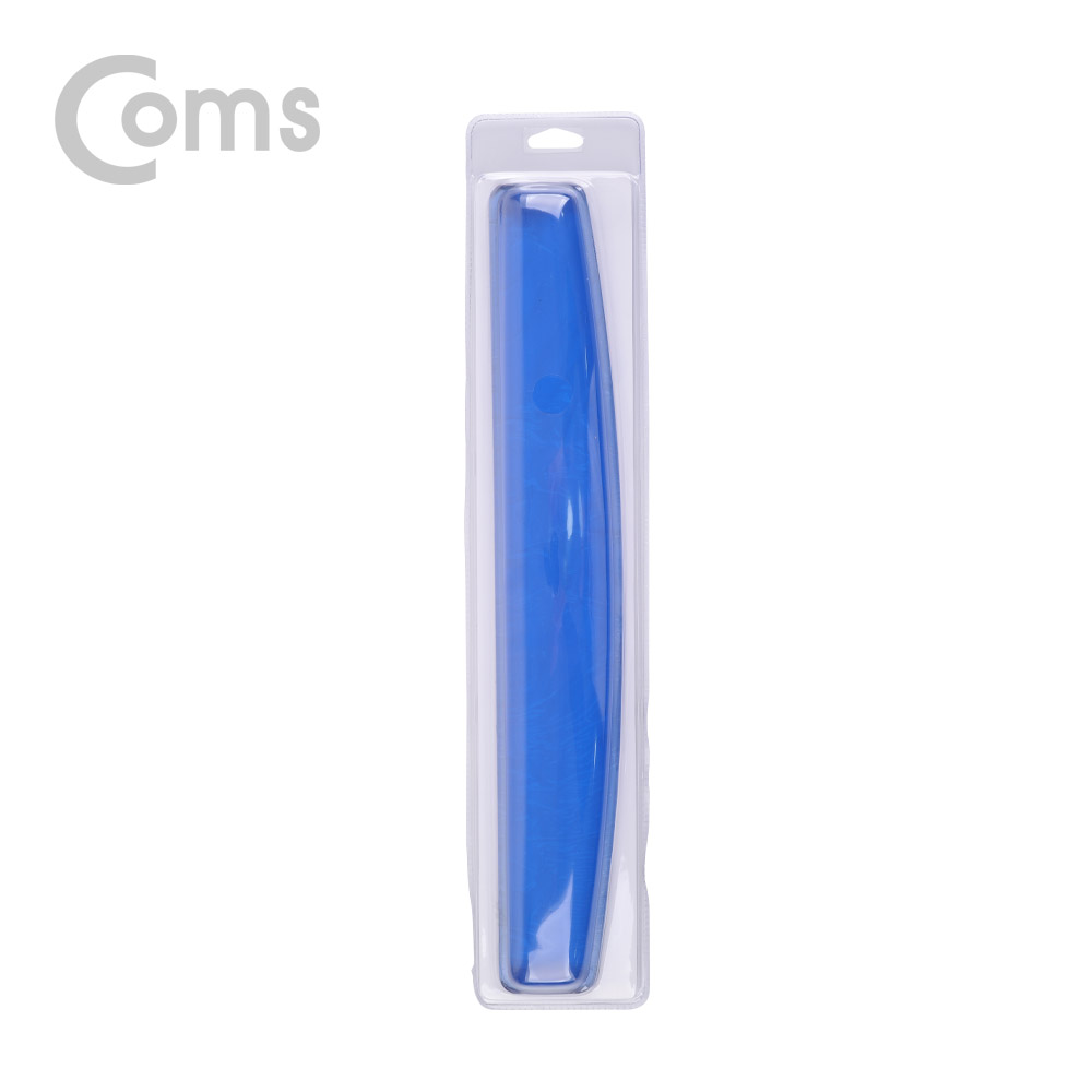 Coms 키보드 손목 보호대 - 젤리 손목 받침대 / 42cm X 6.8cm / 블루