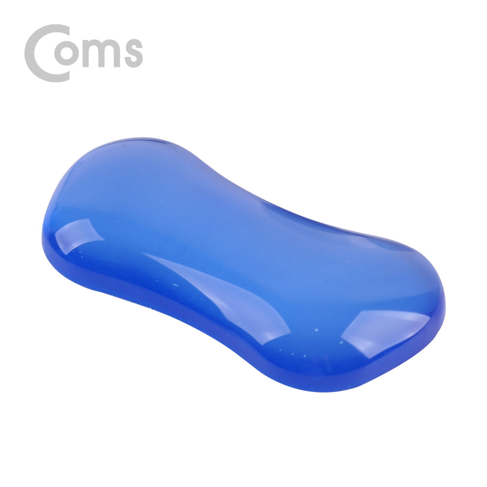 Coms 마우스 손목 보호대 - 젤리 손목 받침대 / 17cm X 8.3cm / 블루
