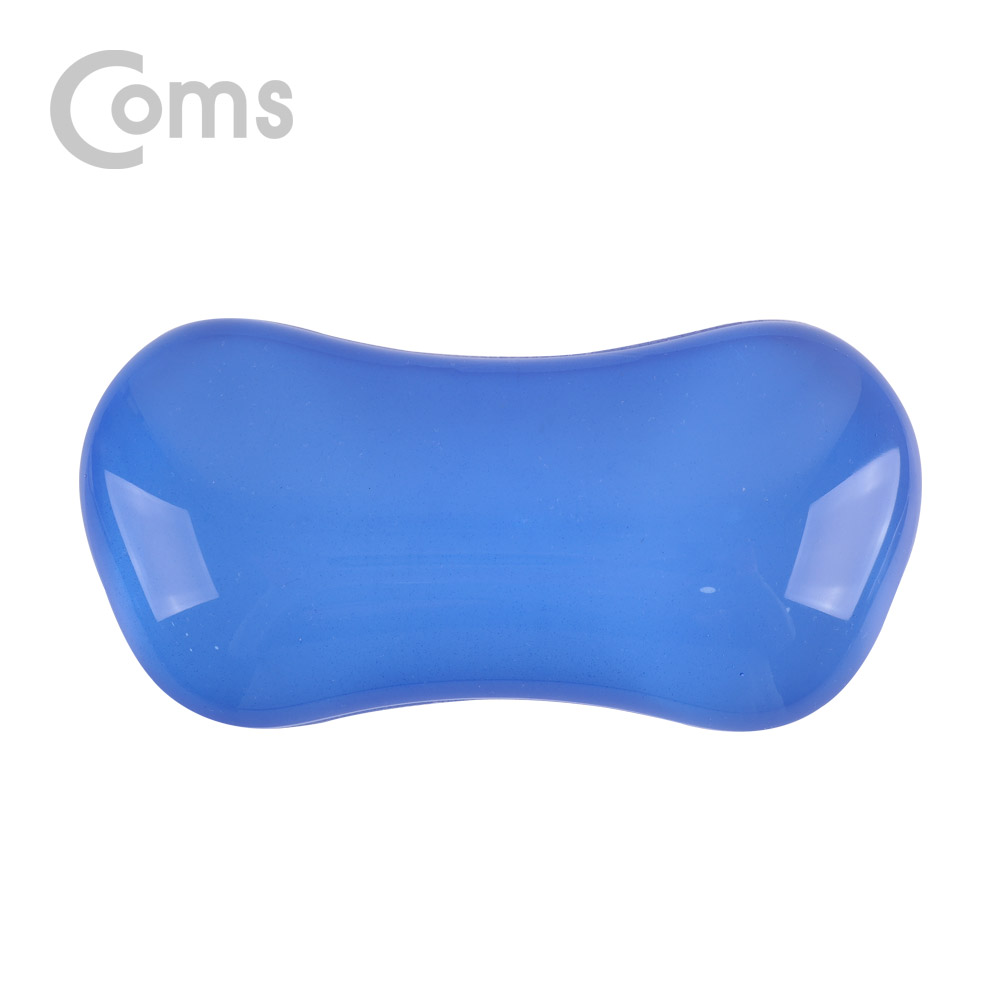 Coms 마우스 손목 보호대 - 젤리 손목 받침대 / 17cm X 8.3cm / 블루