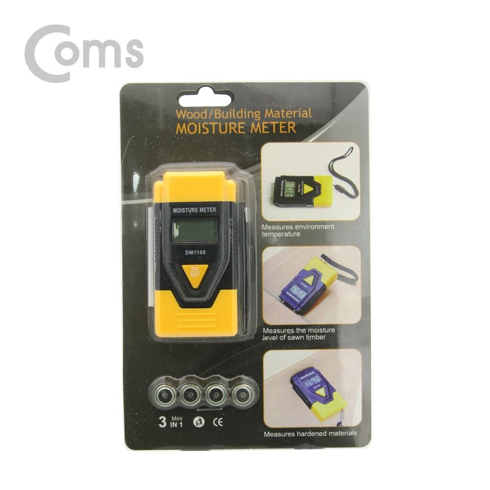 Coms 습도계 (온도계 포함), 건축/목재 수분측정기