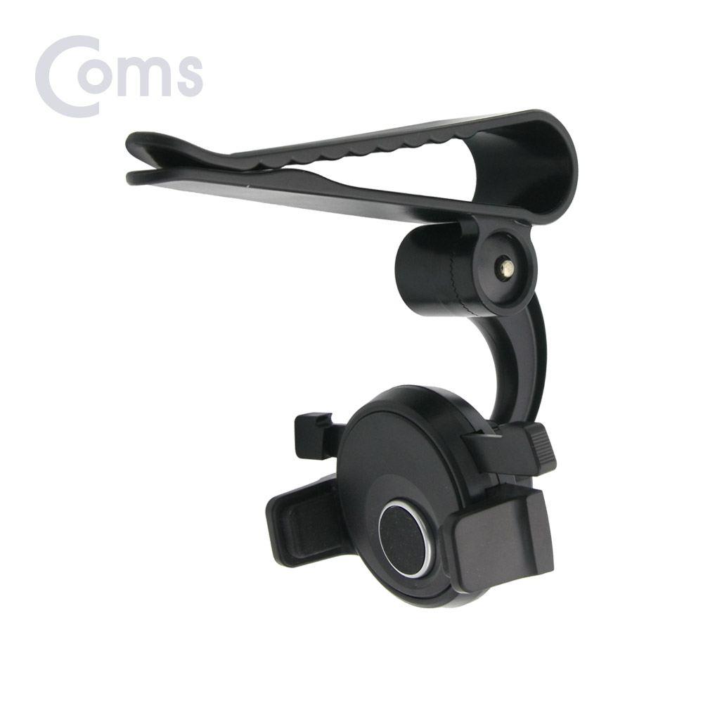 Coms 차량용 썬바이저 클립 스마트폰 거치대