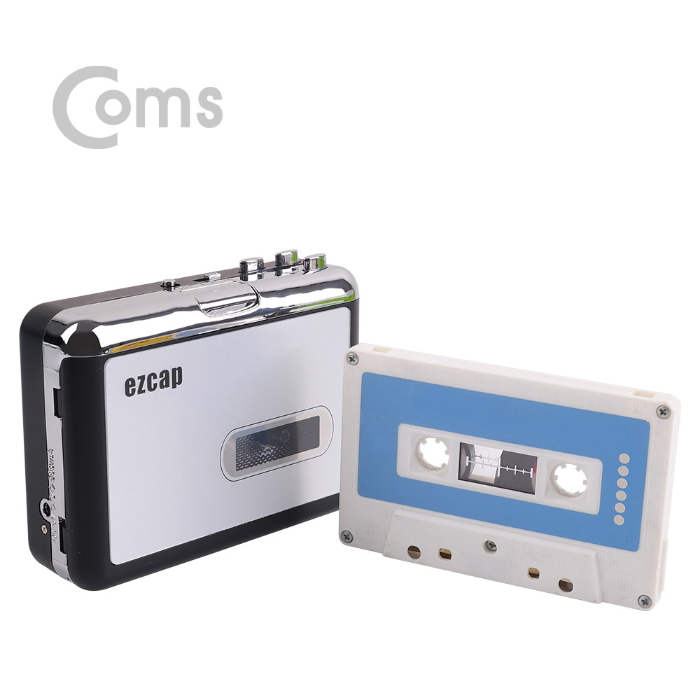 Coms MP3 컨버터(카세트 테이프) / USB 메모리 저장 / 카세트 테이프 플레이어
