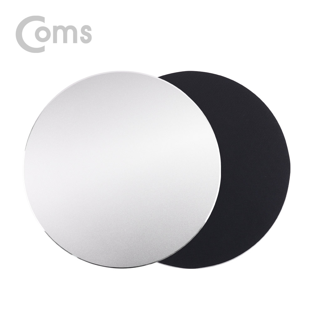 Coms 알루미늄 마우스 패드 / 원형 패드 / 220mm