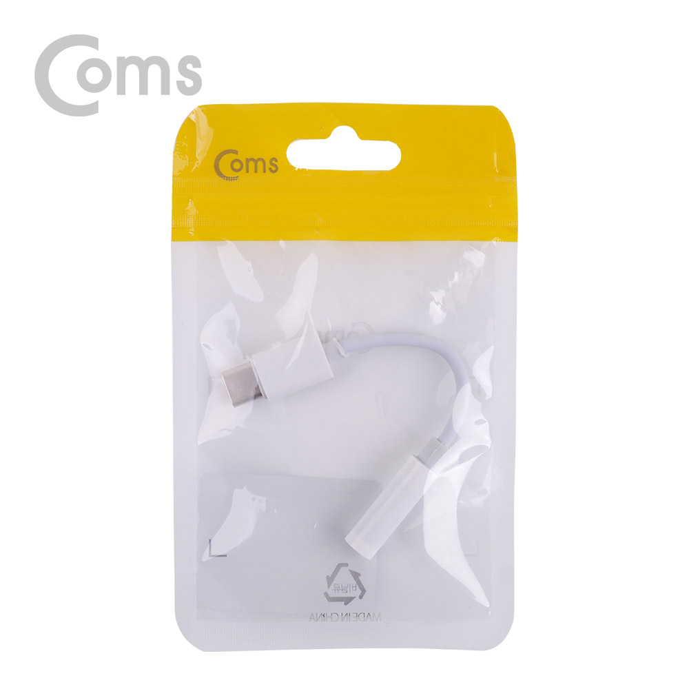 Coms USB 3.1 (Type C) AUX 젠더, 10cm / 화웨이, 샤오미 전용 (국내폰 사용불가)