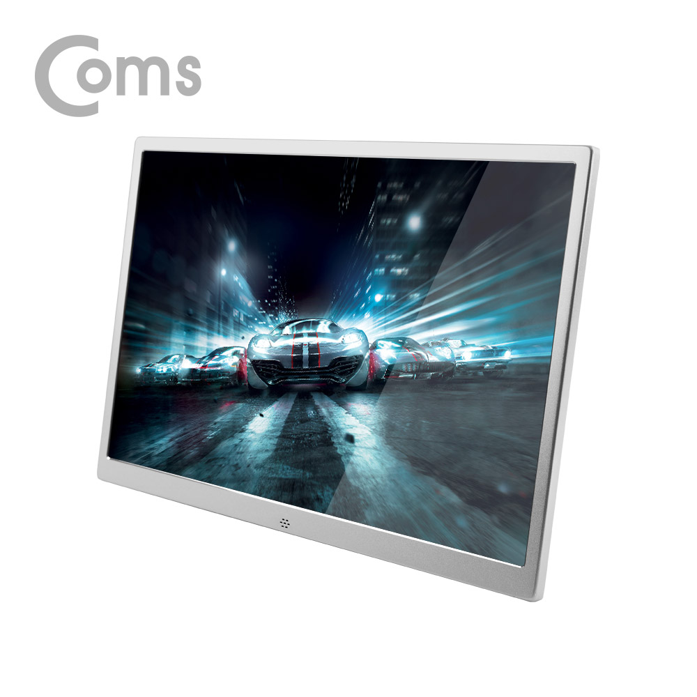 Coms 15.4형 스마트 디지털 액자(HD급 해상도 / 동영상 / 시계 / 달력) / HDMI 입력지원