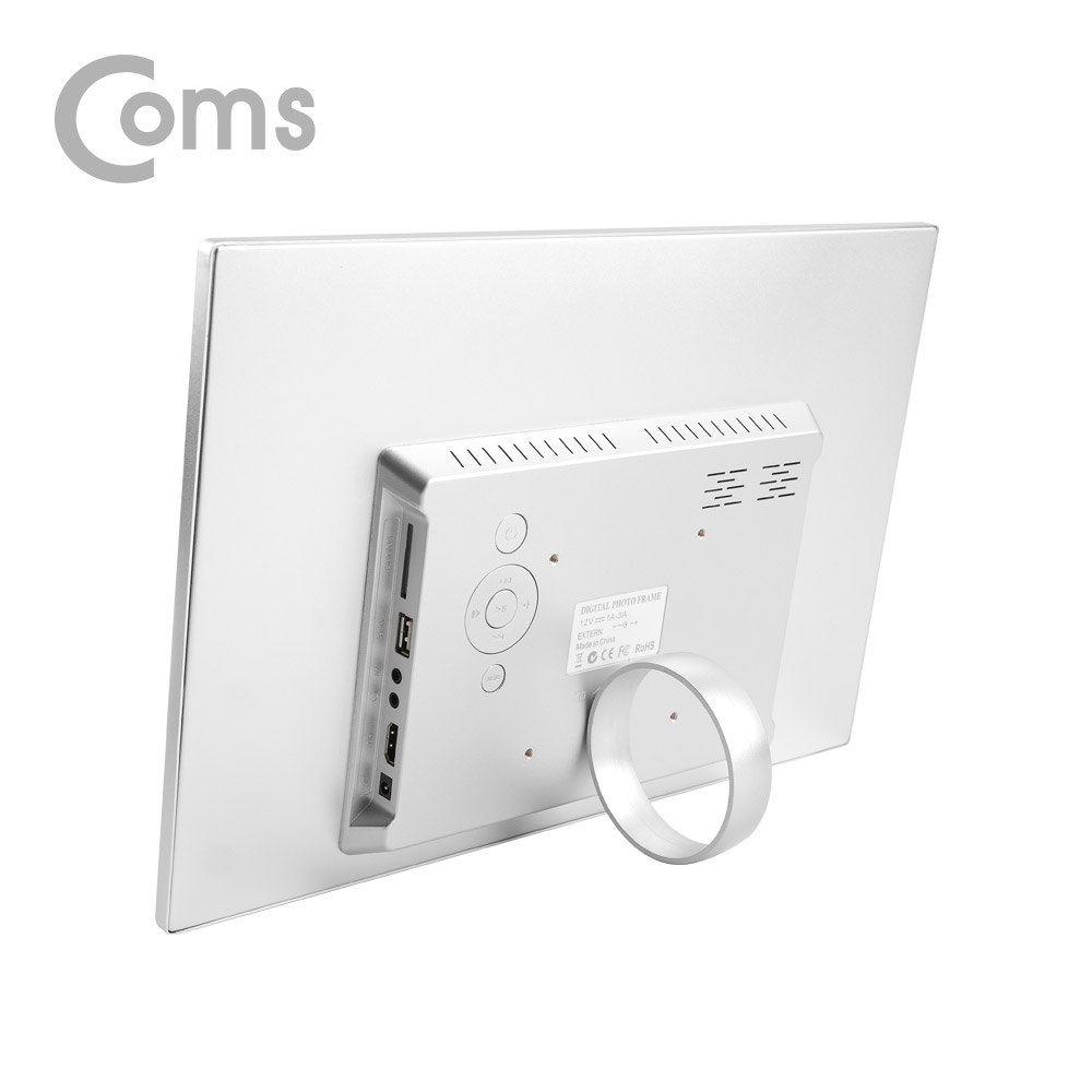 Coms 15.4형 스마트 디지털 액자(HD급 해상도 / 동영상 / 시계 / 달력) / HDMI 입력지원