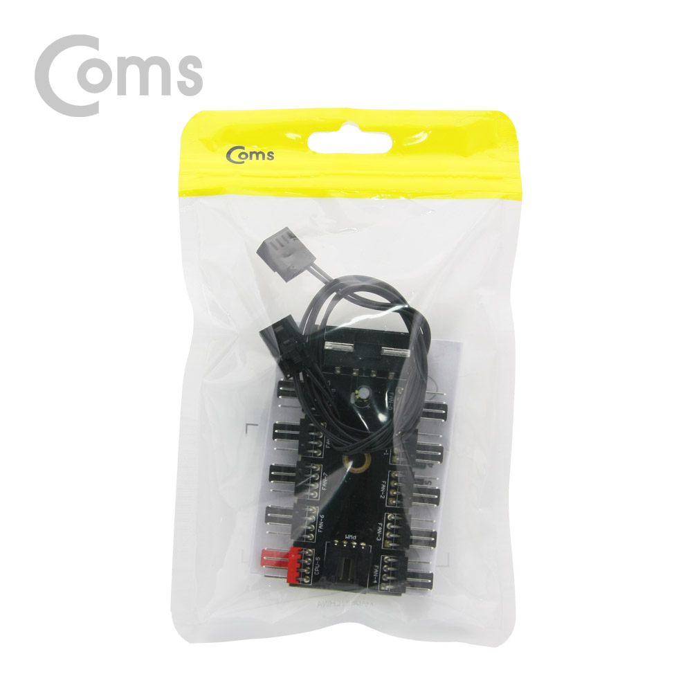 Coms 전원(12V) 분배 변환기, IDE 전원 to 4P 전원 x 10