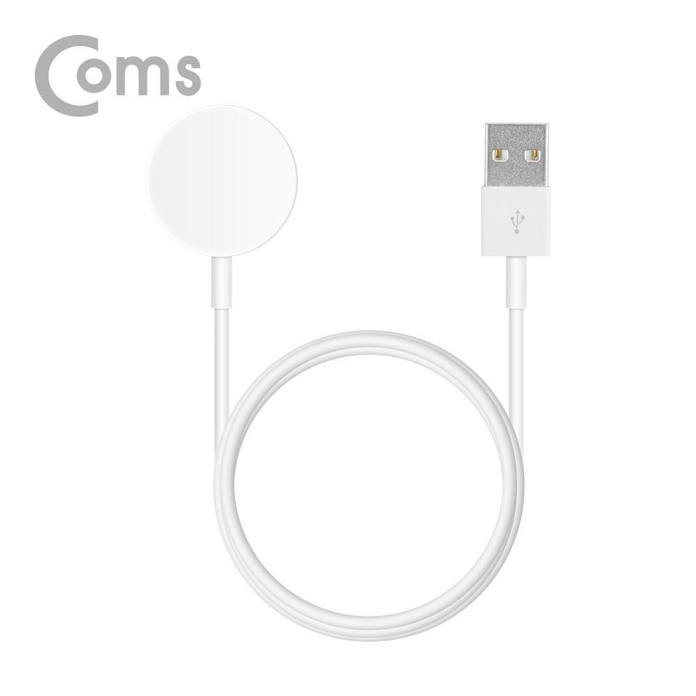 Coms 스마트워치 충전패드 / USB 케이블 2M