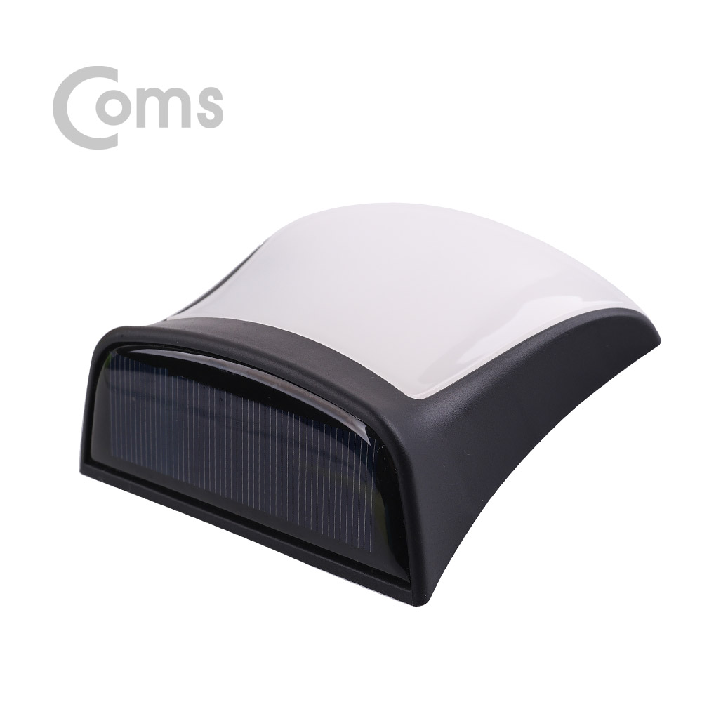 Coms 태양광 LED 램프 / 라이트 / 벽면설치 3LED / 자연색 / LED 램프