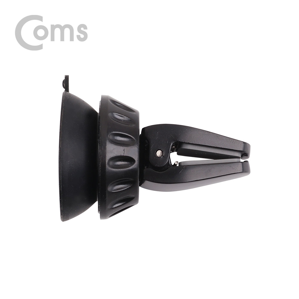 Coms 차량용 거치대 / 에어컨, 송풍구 설치 / 흡착식 / Black / 송풍구