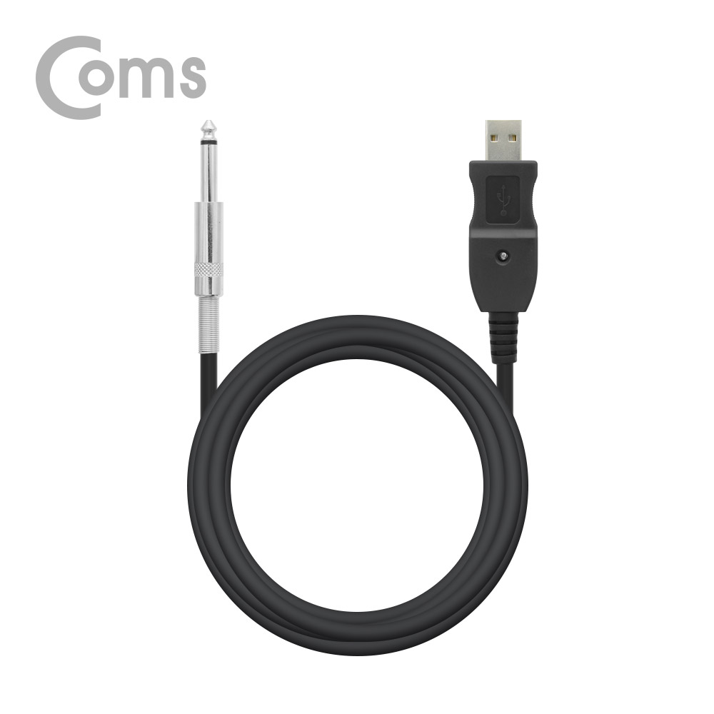 Coms USB 컨버터(마이크/헤드폰) Mono 6.3 M / 3M
