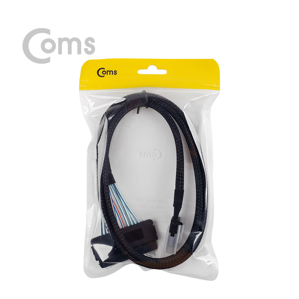 Coms SAS(SFF-8484/SFF-8087) 케이블 1M, 내장 - Internal SAS 36P/Server raid cable