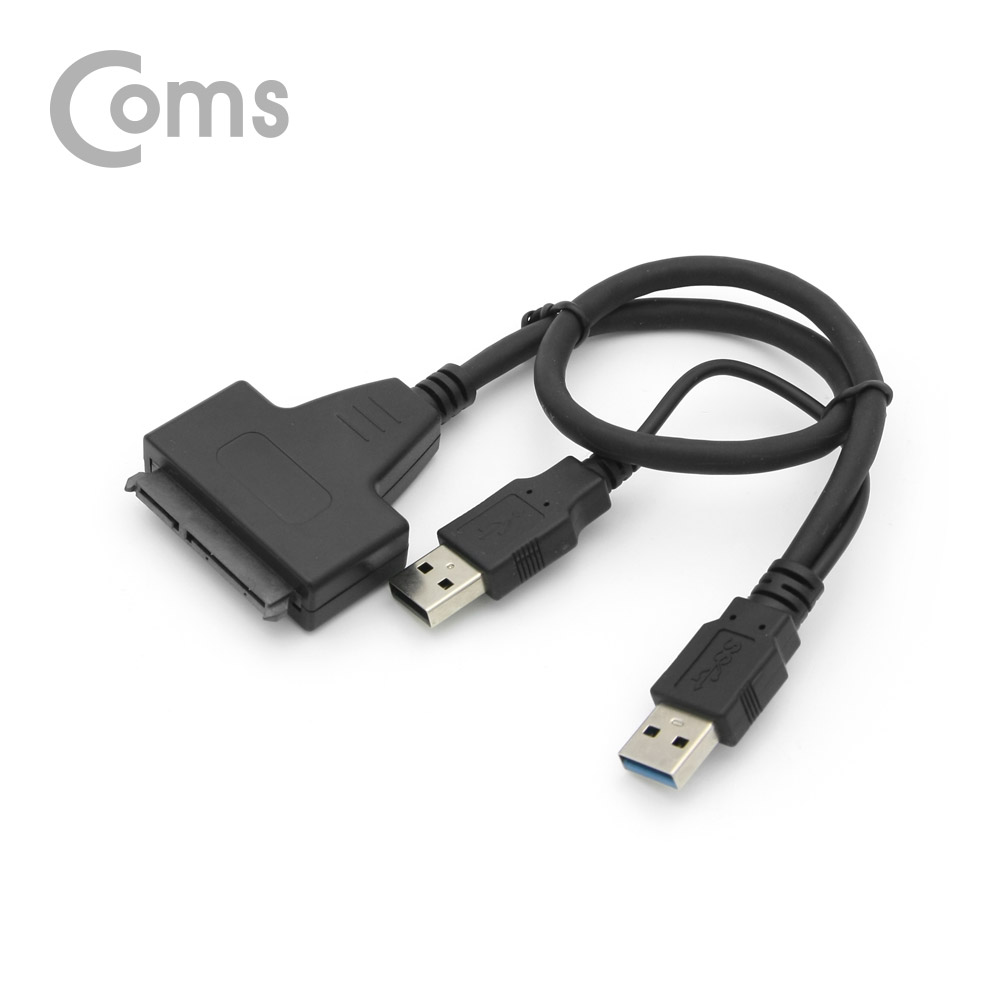 Coms USB 3.0 컨버터 케이블 일체형 (2.5 HDD용/SATA 3) USB Power / 4TB