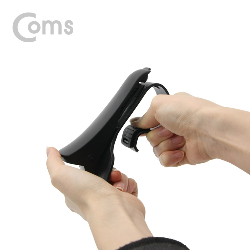 Coms 차량용 스마트폰 거치대 / 대쉬보드 거치 / 계기판 거치 / 집게형