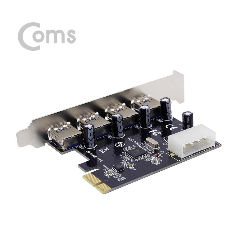 Coms USB 카드 3.0(PCI-e), 4Port, PCI-express card