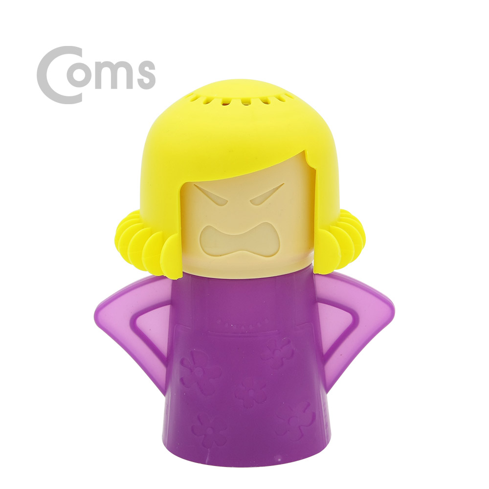 Coms  전자레인지 크리너 - 물/식초(레몬) 7분가열