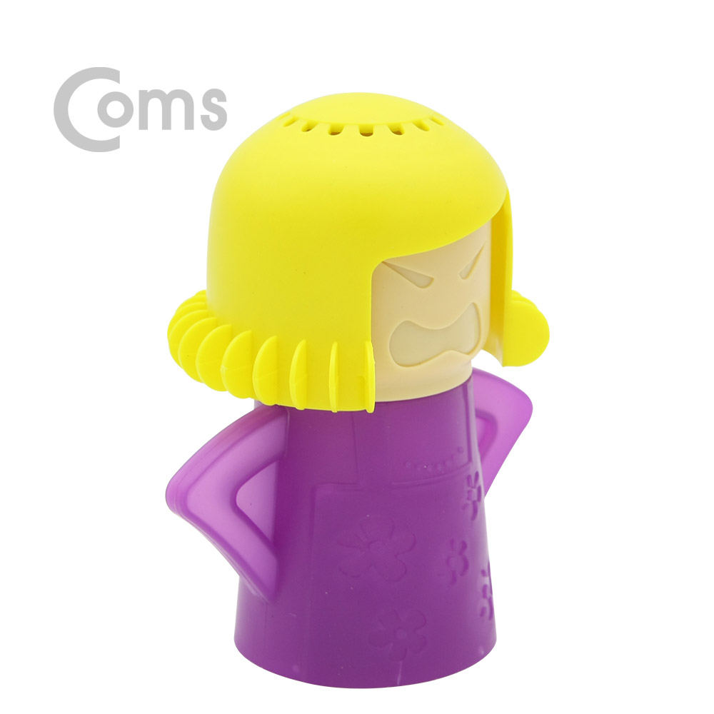 Coms  전자레인지 크리너 - 물/식초(레몬) 7분가열