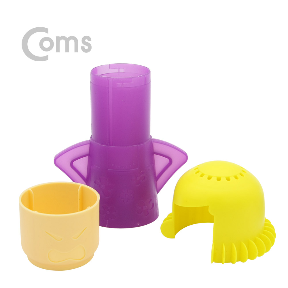 Coms  전자레인지 크리너 - 물/식초(레몬) 7분가열