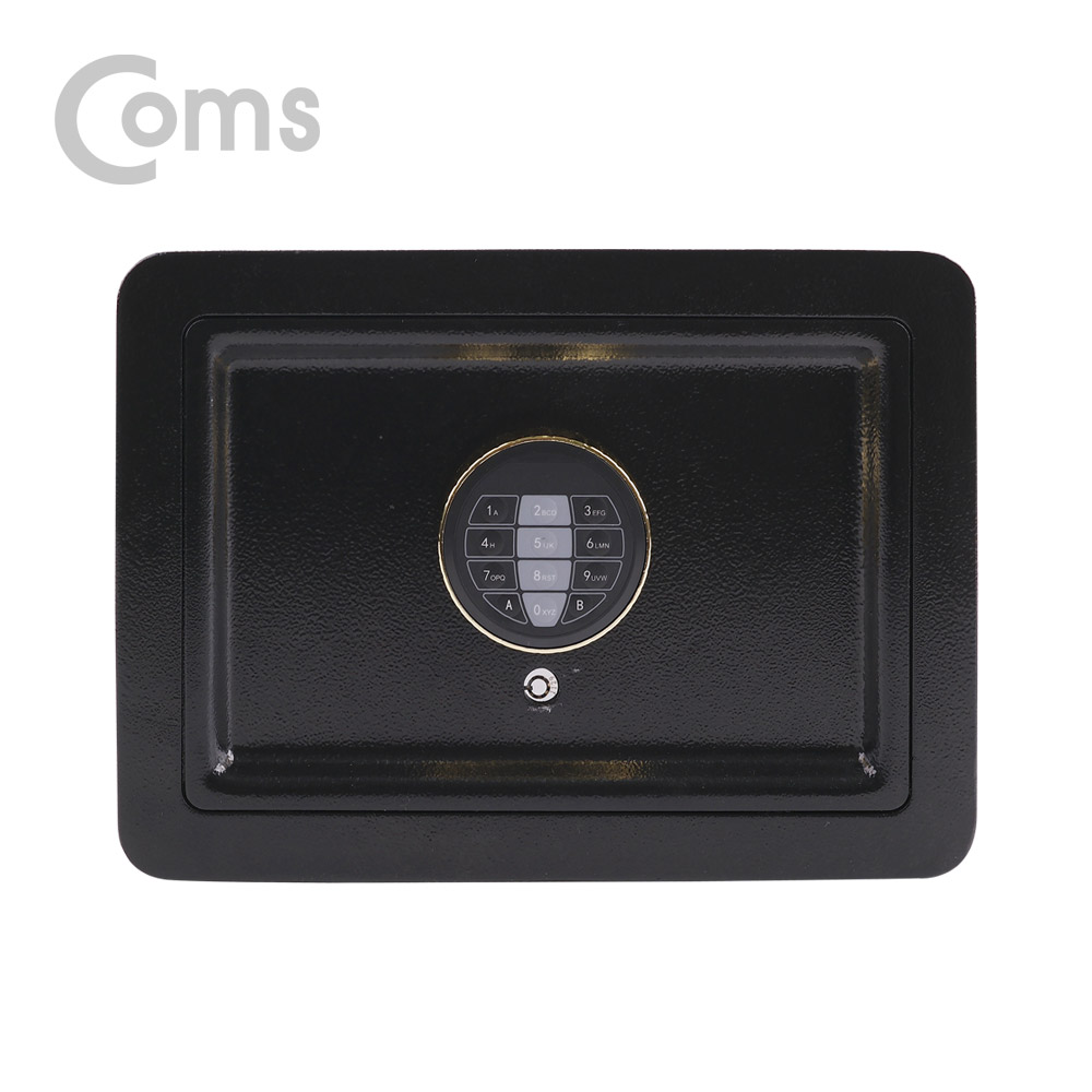 Coms 소형 미니금고 Black / SoHo용 / 가정용금고 / 안전금고