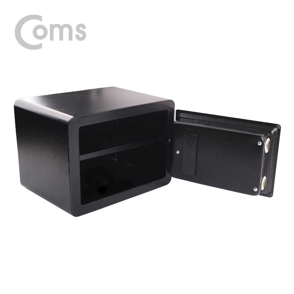 Coms 소형 미니금고 Black / SoHo용 / 가정용금고 / 안전금고