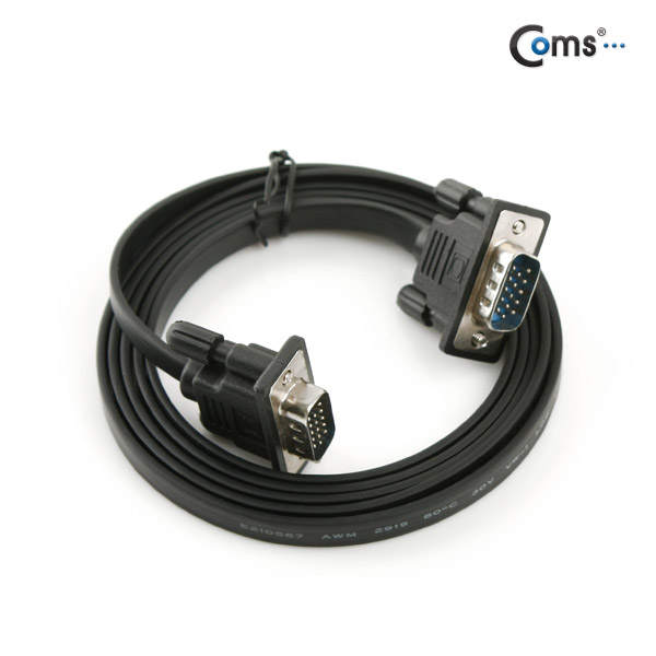 Coms 모니터 케이블(RGB Slim 플랫형) 1.5M