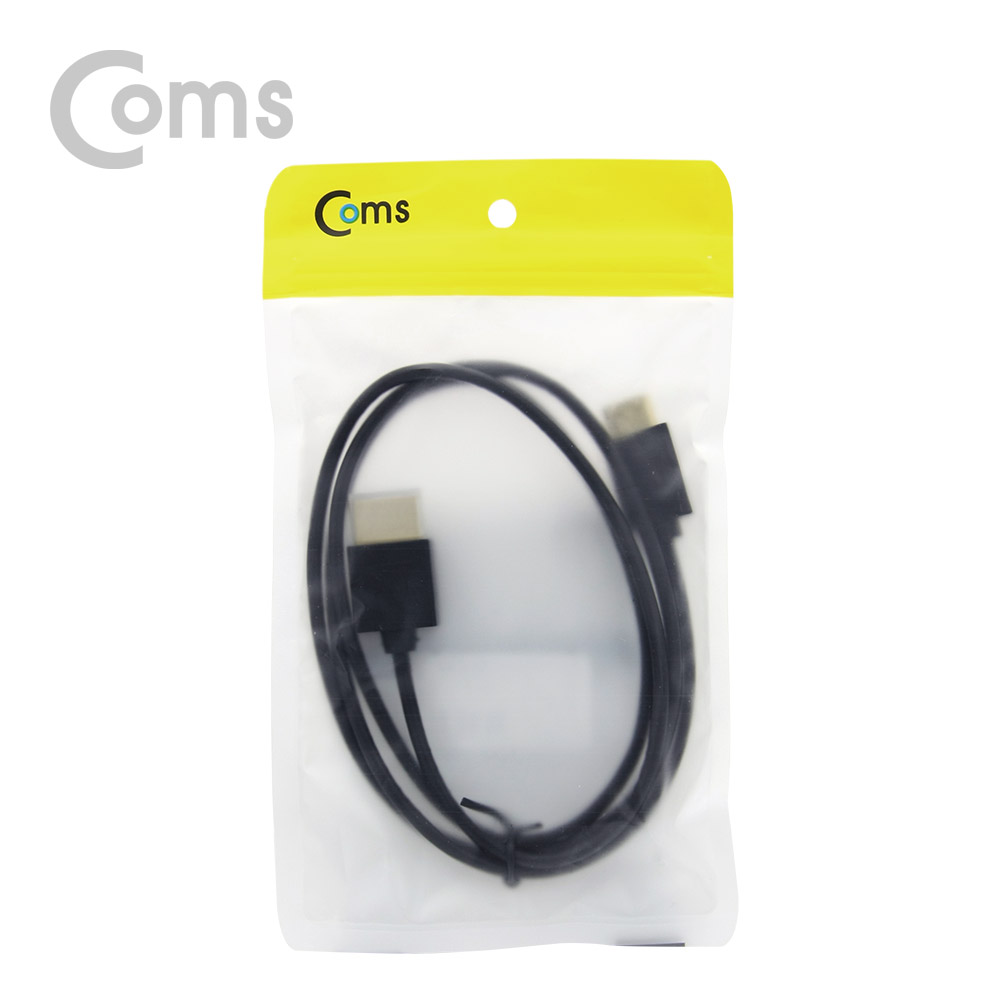 Coms HDMI / HDMI(Mini) 케이블 1M/ V1.4,  슬림형 - Mini HDMI (M) / HDMI (M)