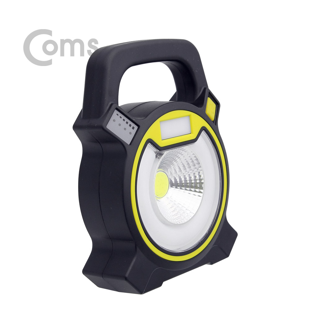 Coms 작업용 LED 램프 / 라이트 / 캠핑용 (18650 배터리 포함)