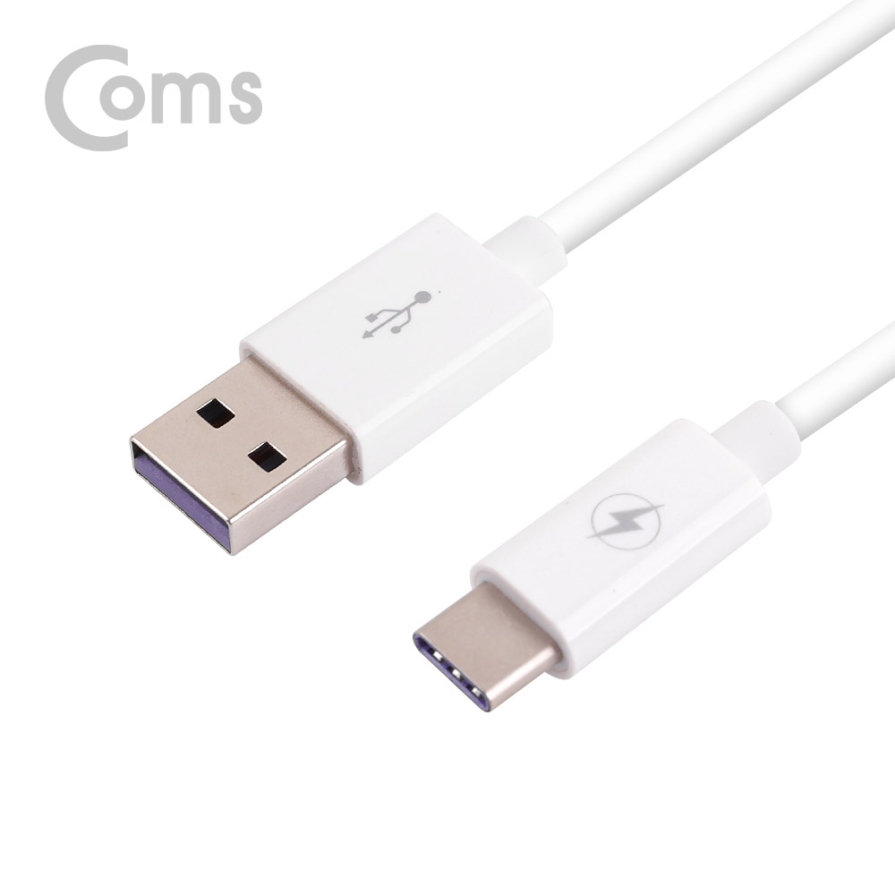 Coms USB 3.1 (Type C) 케이블 (충전전용 케이블) 1M