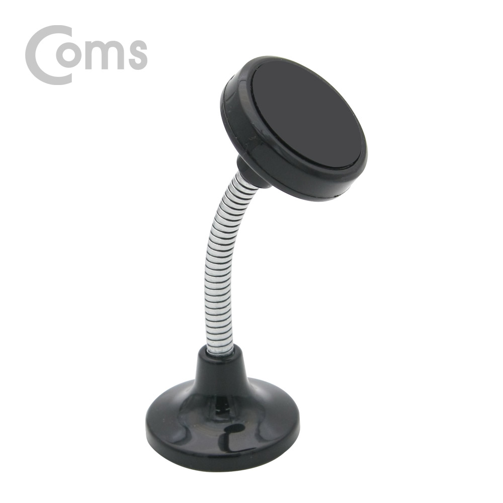 Coms 스마트폰 거치대 탁상용, 자석부착, 플렉시블 거치/Flexible