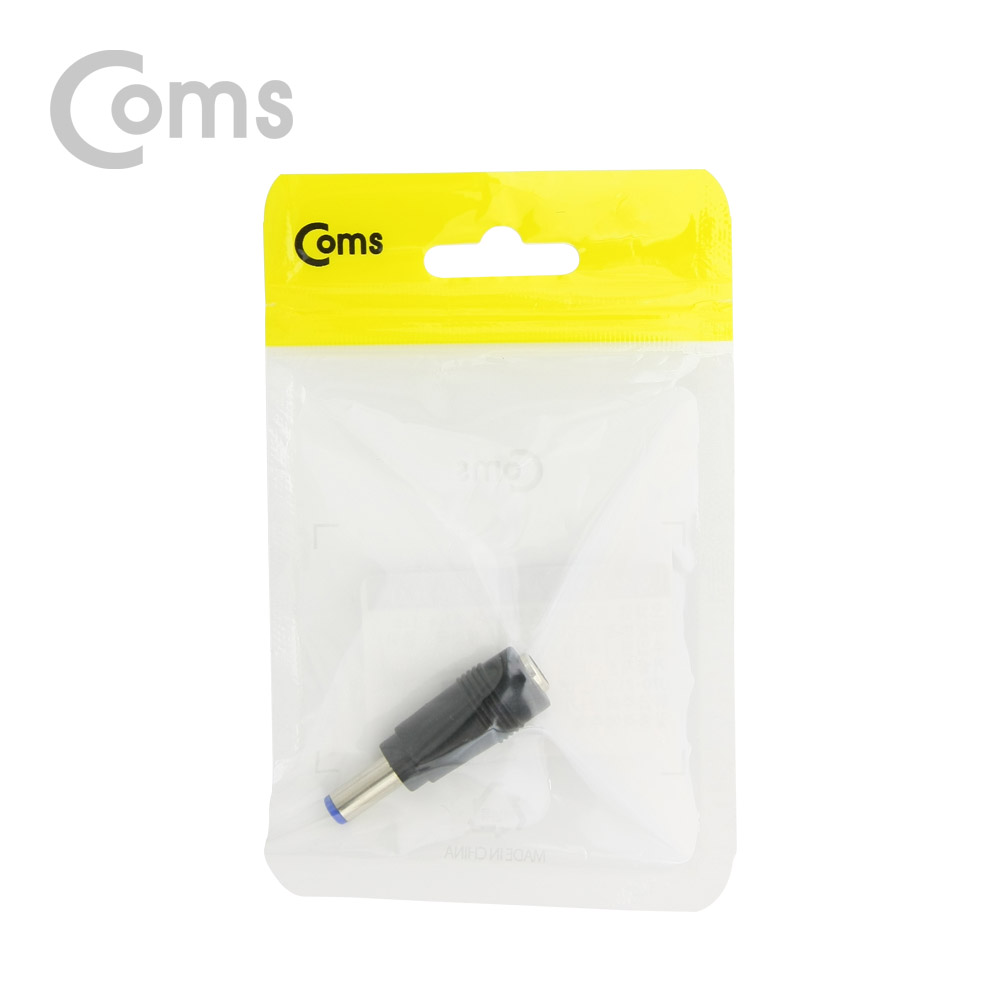 Coms DC 전원 변환 젠더, -자/Blue tip / 5.5(2.5) F / 5.5(2.1) M