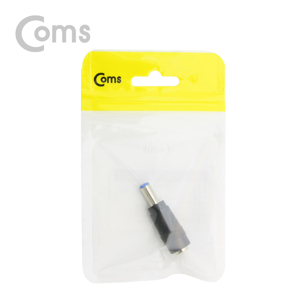 Coms DC 전원 변환 젠더, -자/Blue tip / 5.5(2.1) F / 5.5(2.1) M
