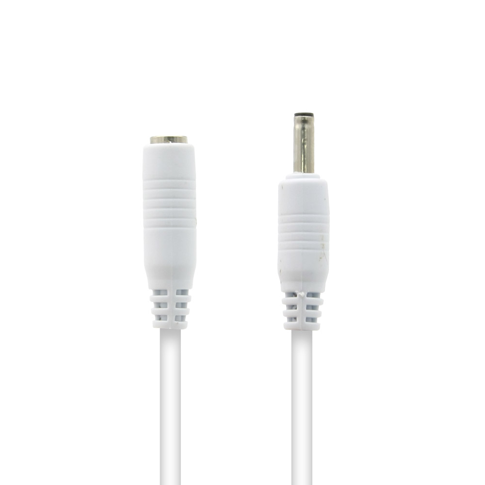 Coms DC 3.5 전원 케이블(연장) 3M, White
