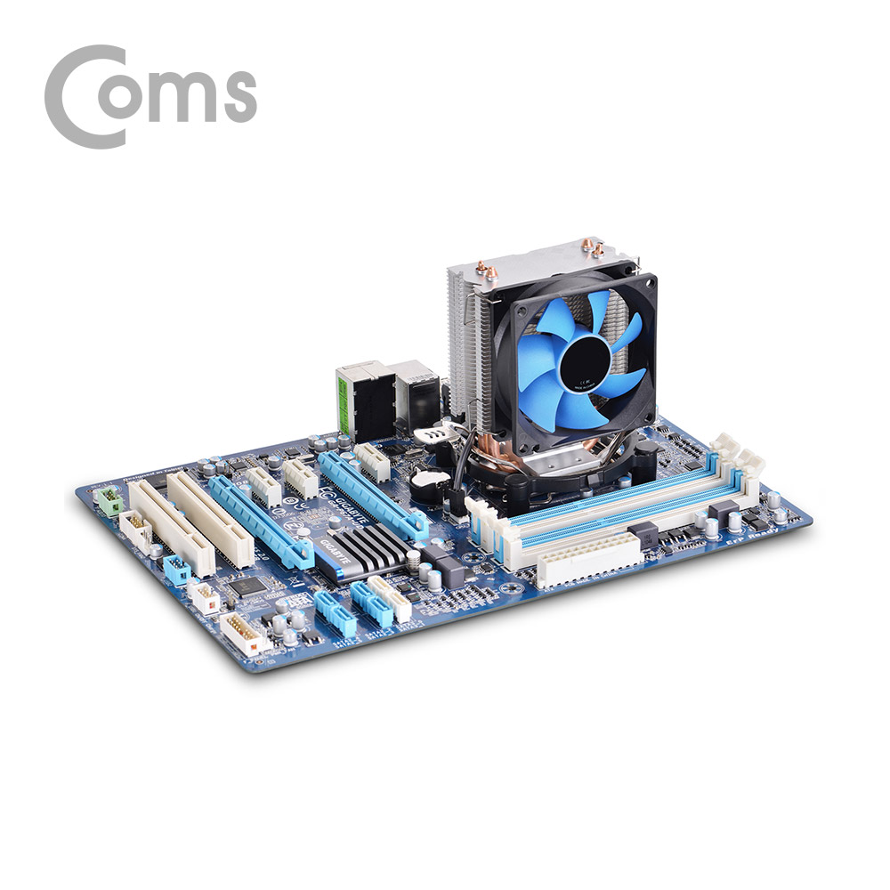 Coms CPU 쿨러 / 80mm / Intel LGA 1155/1156/775호환 / AMD AM3/AM2+/AM2/K8 호환