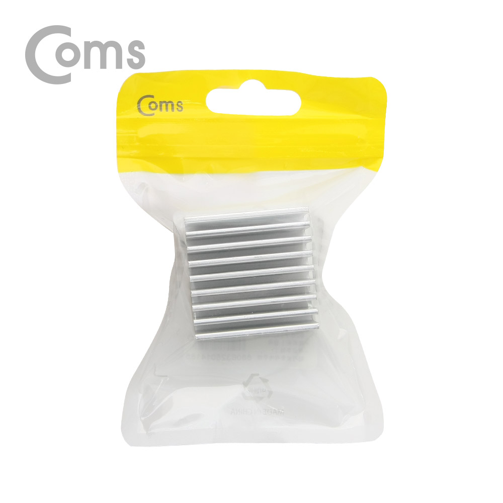 Coms 알루미늄 쿨러 방열판 35 X 35 X 25 mm