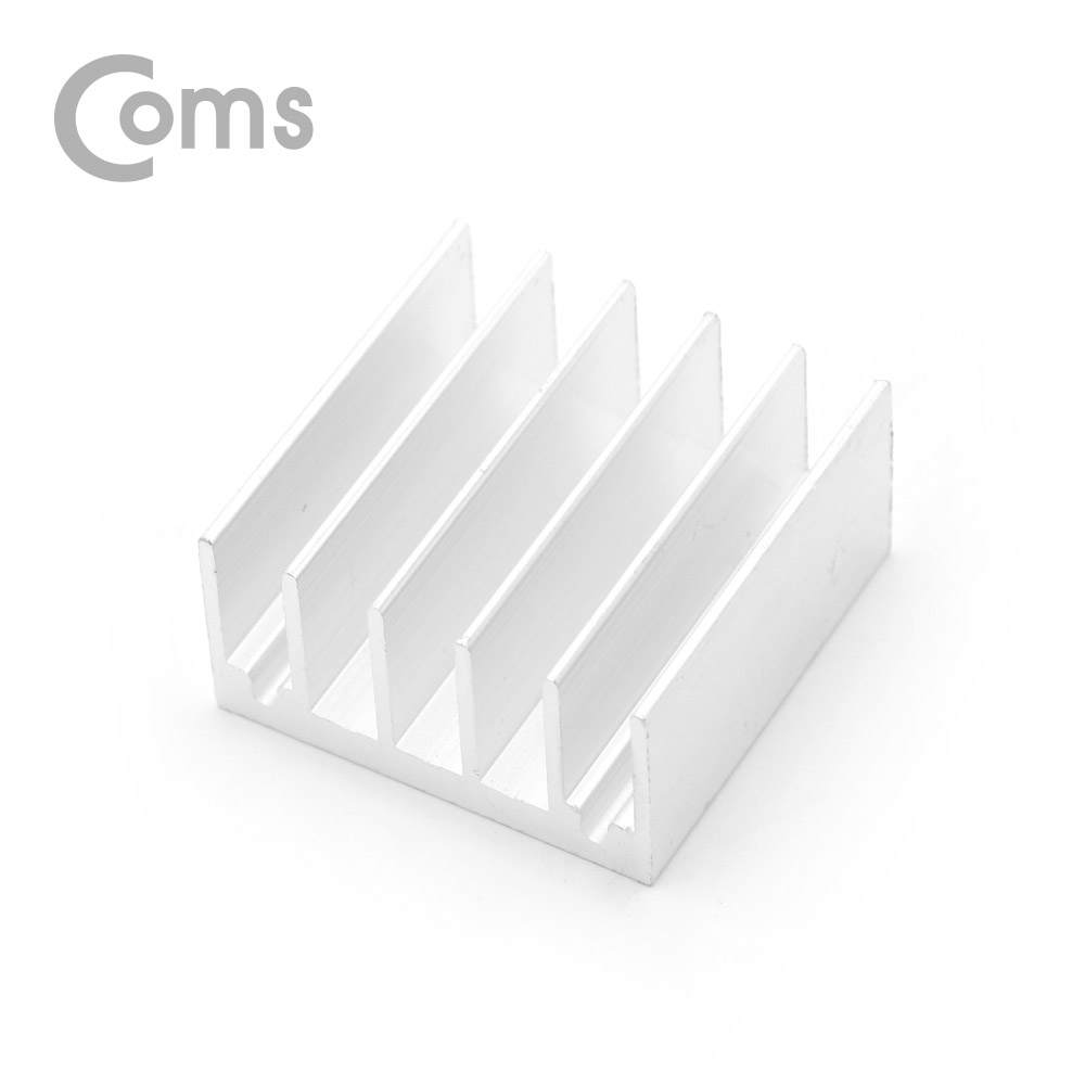 Coms 알루미늄 쿨러 방열판 30 X 30 X 15 mm