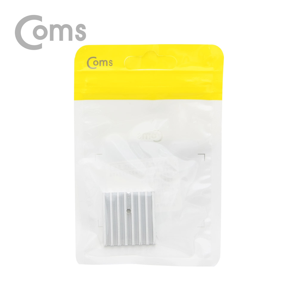 Coms 알루미늄 쿨러 방열판 27 X 27 X 8 mm