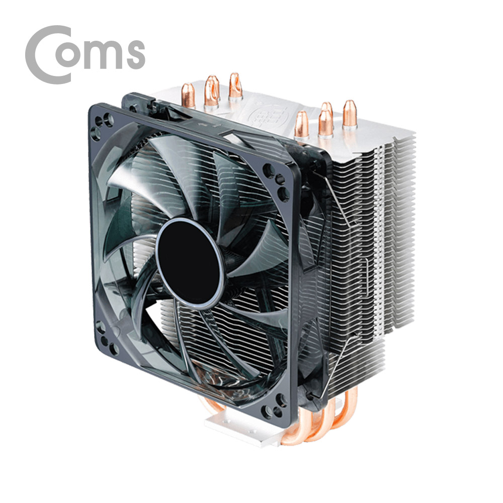 Coms CPU 쿨러 / 120mm / Intel LGA 115X/775 / AMD FM2+/FM2/FM1/AM3+/AM2+/AM2