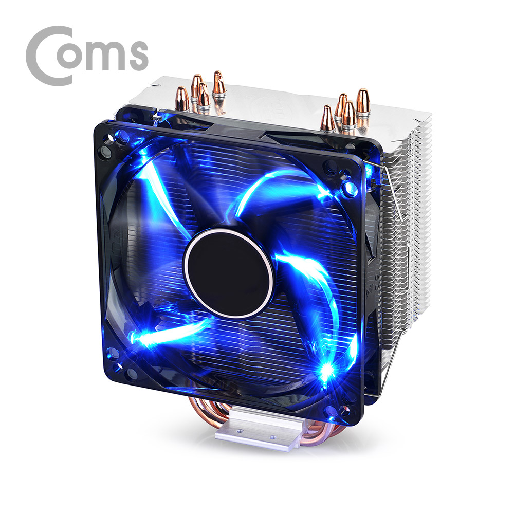 Coms CPU 쿨러 / 120mm / Intel LGA 115X/775 / AMD FM2+/FM2/FM1/AM3+/AM2+/AM2