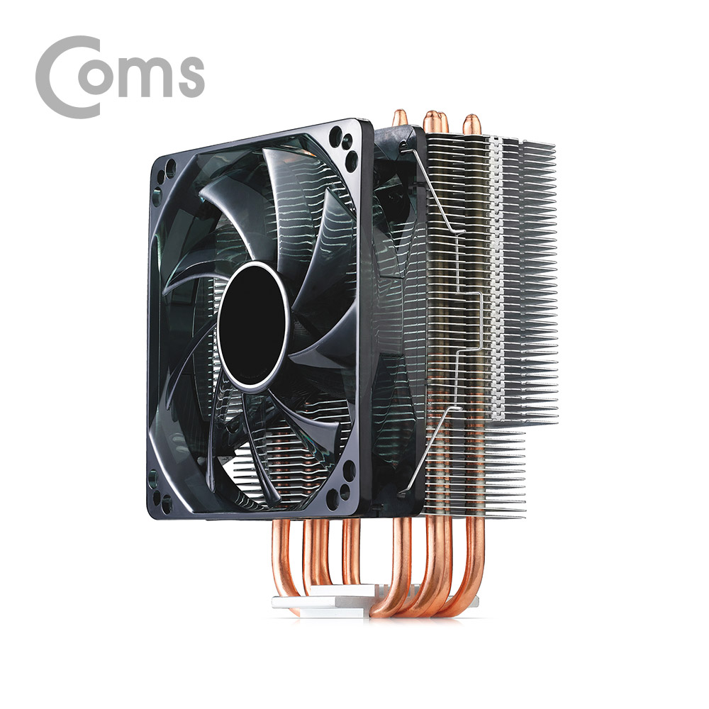 Coms CPU 쿨러 / 120mm / Intel LGA 115X/775 / AMD FM2+/FM2/FM1/AM3+/AM2+/AM2