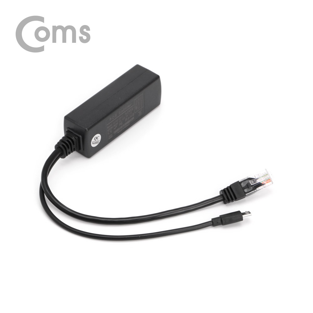 Coms PoE 스플리터 RJ45 / Micro USB to RJ45 Jack