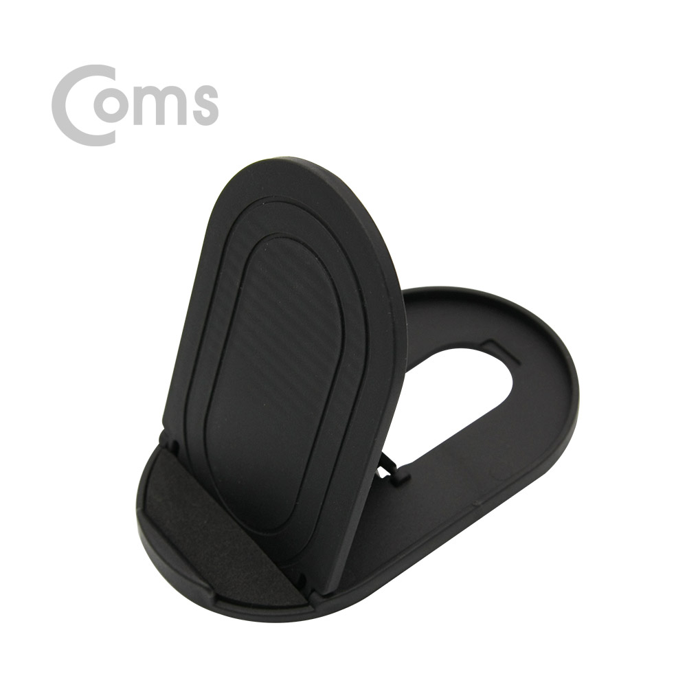 Coms 접이식 스마트폰 스탠드, Black / 스마트폰 거치대