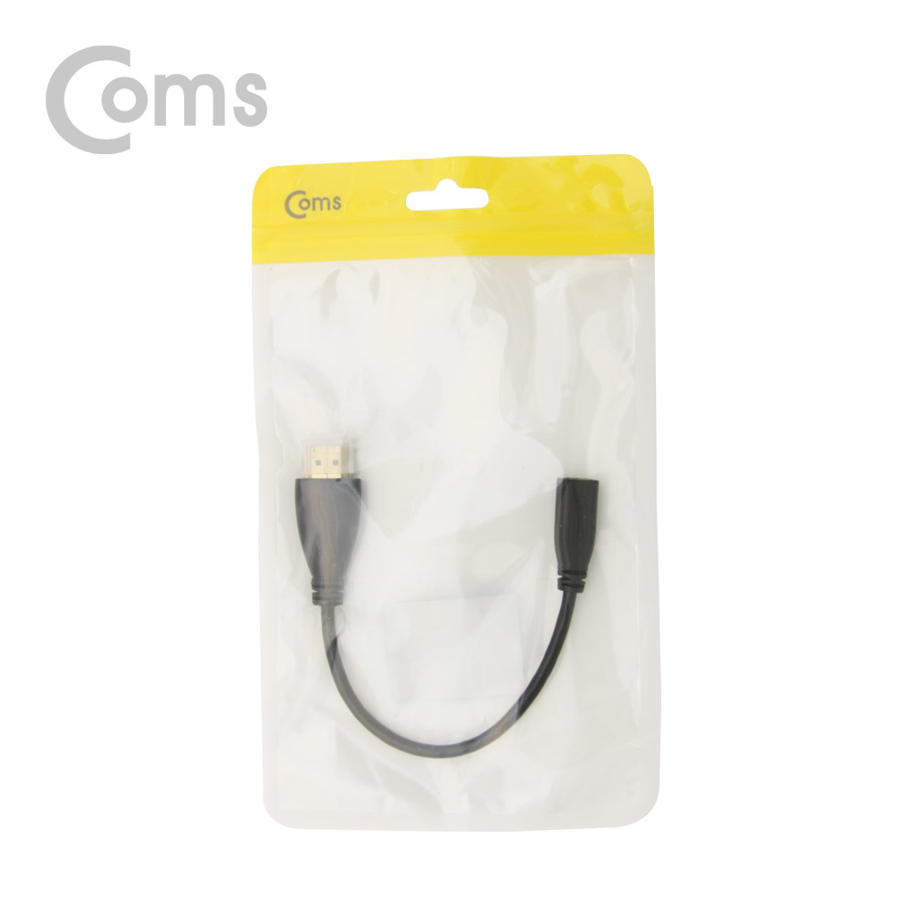 Coms HDMI 젠더(Micro HDMI F/HDMI M) 20cm